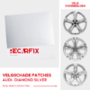Audi - Velgschade Patches Diamond Silver velgen