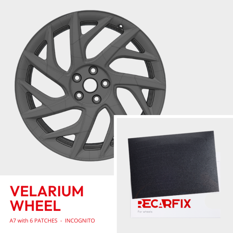 Tesla Model S – Alloy Wheel Repair patch Velarium Wheel Incognito