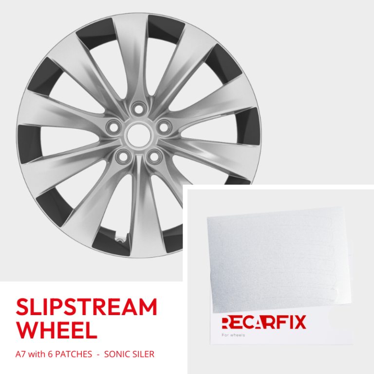 Tesla Model X – Wheel Damage Repair Slipstream Dark Wheel Sonic Silver