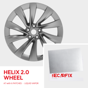 Tesla Model Y - Velgschade patch Helix 2.0 Wheel Liquid Vapor