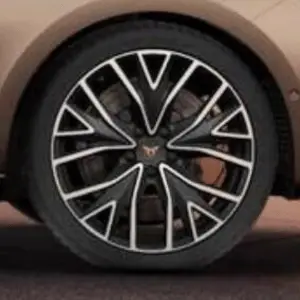 Tweekleurig met zilveren rand