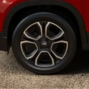 Tweekleurig met zilveren rand