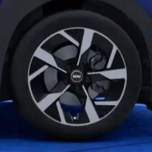 Tweekleurig met zilveren rand