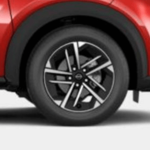 Tweekleurig met zilveren rand