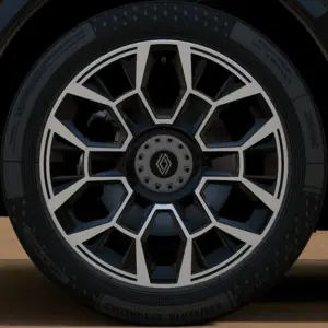 Tweekleurig met zilveren rand