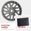 Tesla Model 3 - Alloy Wheel Damage Repair Photon Wheel Phantom Metallic