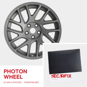 Tesla Model 3 - Velgschade patch Photon Wheel Phantom Metallic