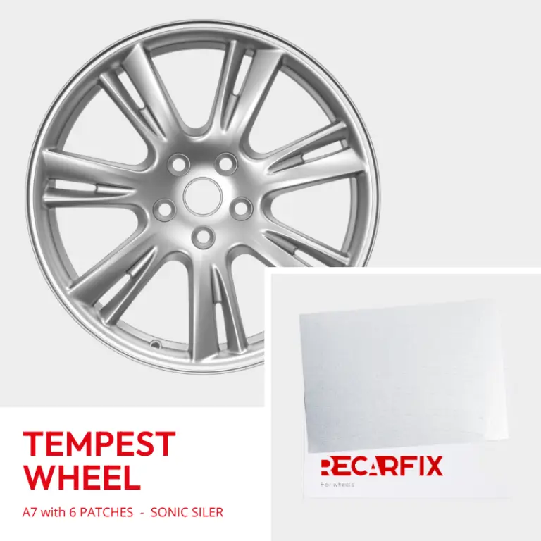 Tesla Model S – Alloy Wheel Damage Repair Tempest Wheel Sonic Silver