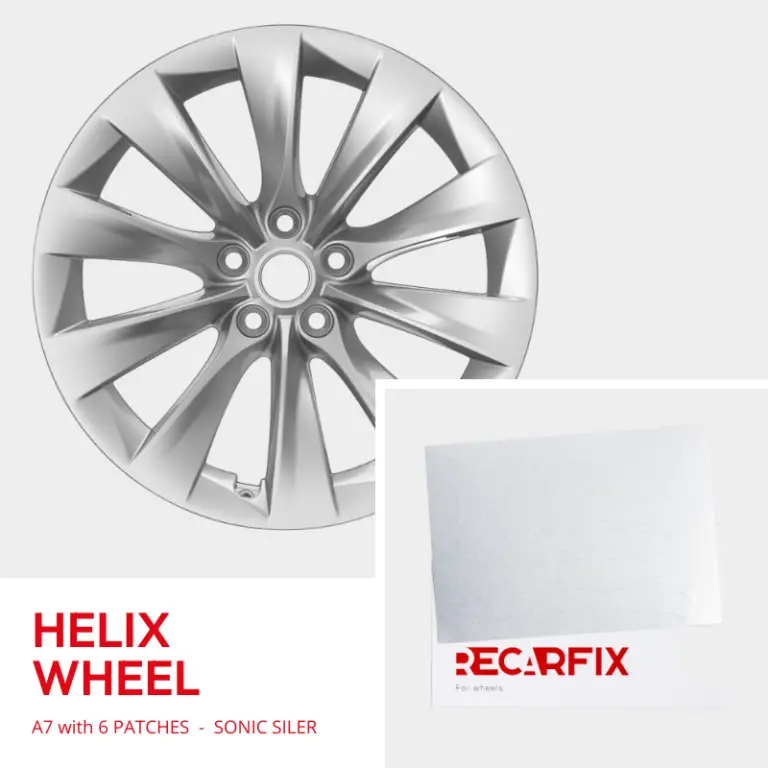 Tesla Model X – Alloy Wheel Damage Repair Helix Wheel Sonic Silver