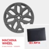 Tesla Model X - Velgschade patch Machina Wheel Incognito