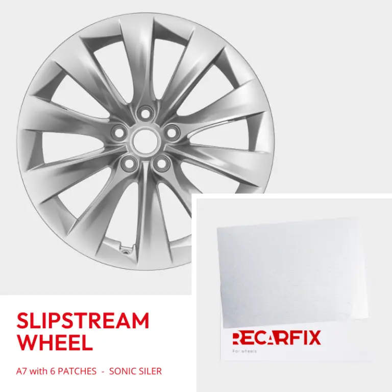 Tesla Model X – Alloy Wheel Damage Repair Slipstream Wheel Sonic Silver