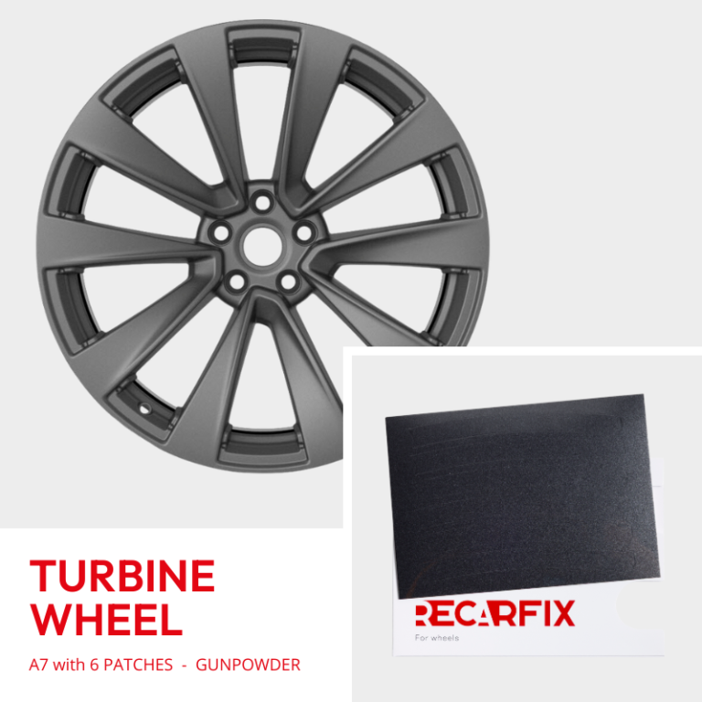 Tesla Model X – Alloy Wheel Damage Repair Turbine Wheel Gunpowder
