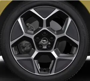 Tweekleurig met zilveren rand